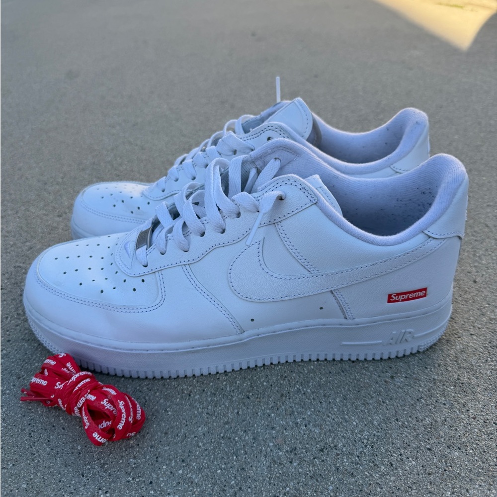 Supreme x Nike Air Force Ones